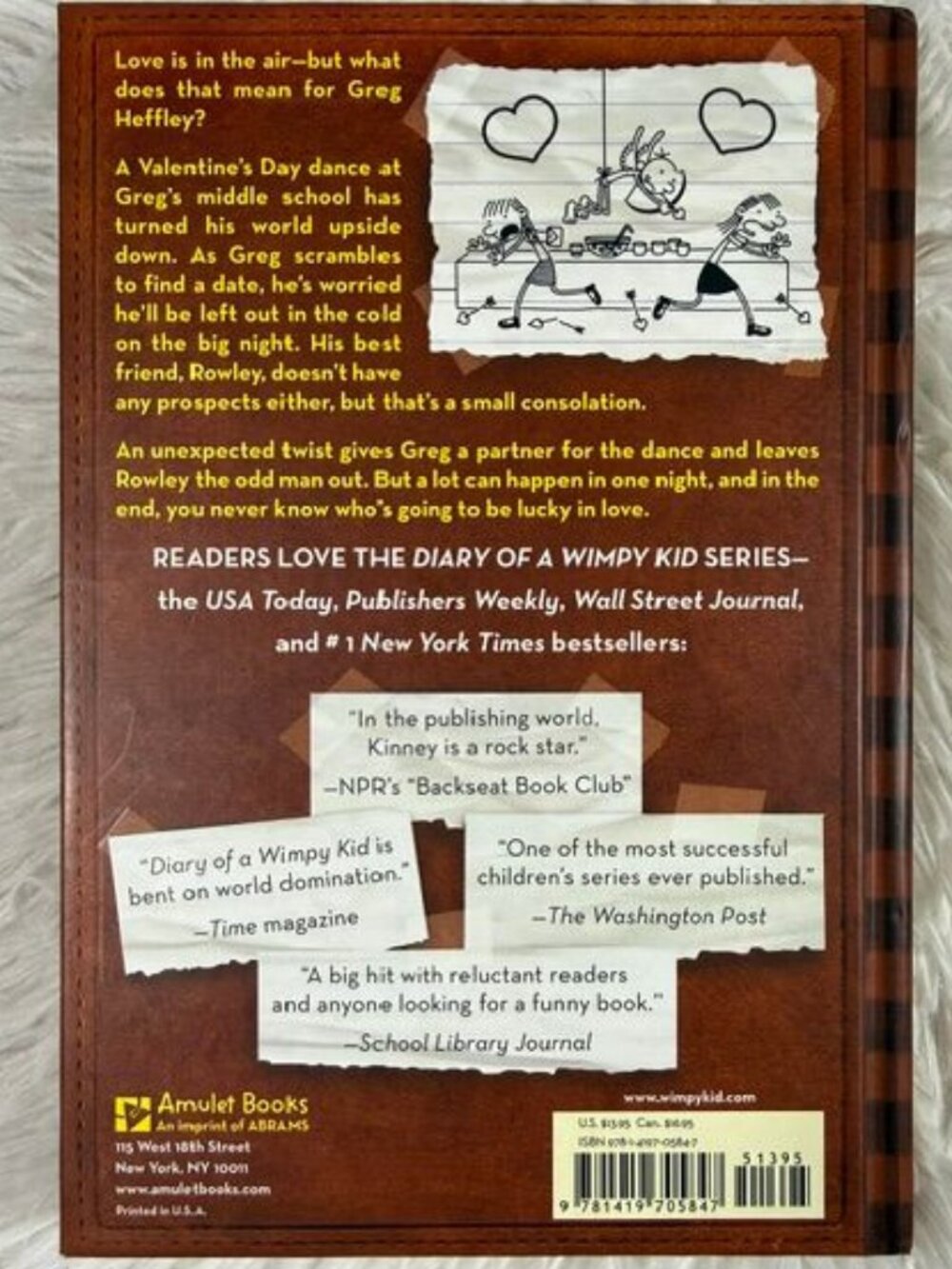 Set of 2 Diary of a Wimpy Kid The Third Wheel #7 Hard Luck #8 Books Set - Picture 7 of 15